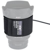 Impulsfoto KIWIFOTOS DHS-1 Anti-Kondensations-Heizgurt für Kameraobjektive und Teleskope | Verhindert Kondesationswasser | 3-Heiz-Stufen | Leichtes Anbringen und Entfernen per Klettverschluss