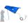 Minadax 60 x 120cm Antistatik-Portabel Set + Tasche ESD Antistatikmatte in Blau, Handgelenksschlaufe und Erdungskabel - F&uuml;r ein sicheres Arbeiten und Schutz Ihrer Bauteile vor Entladungssch&auml;den