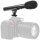 Impulsfoto JJC SGM-185II Richtmikrofon f&uuml;r alle DSLR- und Videokameras mit 3,5mm Klinke Anschluss - kompatibel f&uuml;r Canon Nikon Sony Zoom