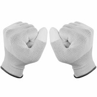 2x Paar Minadax Gr.-L - ESD Antistatik Carbon Handschuhe f&uuml;r elektronische Arbeiten - ideal geeignet f&uuml;r Reinigung und Reparatur