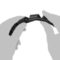 Minadax Kabelmanagement Flexibel - Ø 12-35 mm 10 meter - Kabelschlauch Spiralschlauch Kabelschutz Zuschneidbar | Zum Bündeln von Kabeln | Hochwertiges Polyethylen