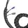 Minadax Gew&ouml;lbter Industrie Spiralschutz-Schlauch Stabil | Innendurchmesser: 32-40 mm | 2 Meter | Schutz gegen Abrieb und Ultraviolette Witterungseinfl&uuml;sse | Einfache Installation