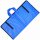 Minadax&reg;  62 x 62cm Antistatik-Set: Portable Antistatikmatte - Handgelenksschlaufe und Erdungskabel - F&uuml;r sicheres Arbeiten und Schutz Ihrer Bauteile vor Entladungssch&auml;den - Farbe: Blau