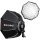 Triopo Octagon Softbox für Speedlight mit Wabenraster für Godox Canon Nikon Blitz, 65 cm