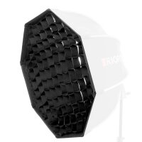 Impulsfoto Grid Gitter-Aufsatz Waben-Aufsatz | 90cm | Oktagon-Form | Kompatibel mit Triopo Softbox SK90