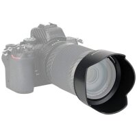 JJC LH-90A Gegenlichtblende kompatibel f&uuml;r Nikon NIKKOR Z DX 50-250mm f/4.5-6.3 VR Objektiv ersetzt Nikon HB-90A