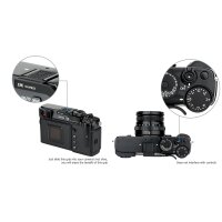 Impulsfoto Thumbs Up Grip | Kompatibel mit Fujifilm X-Pro3, X-Pro2 und X-Pro1 | Hoher Komfort und Sicherer Halt | Leicht Zu Installieren | Keine Beeinträchtigung von Bedienelementen TA-XPRO3