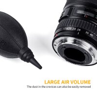 K&amp;F Air Blower - Blasebalg zur Reinigung von Kamera und Zubeh&ouml;r - Silikon KF