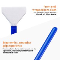 K&amp;F Concept Sensor Reinigungs-SET Vollformat 10x 24mm Swabs + Antistatik-Handschuhe + 20ml Sensor Reiniger + Blasebalg