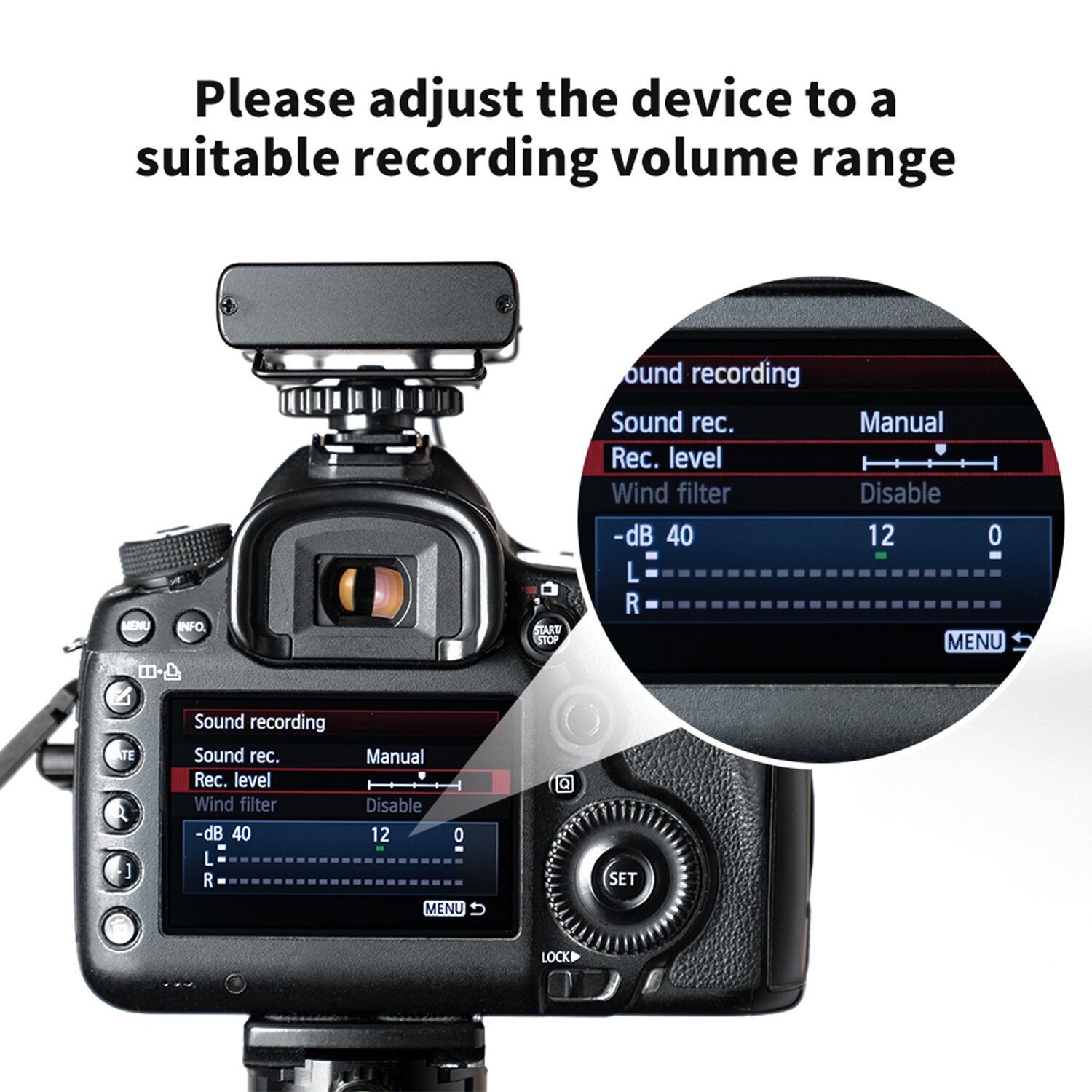 K&F Funk-Mikrofon für SLR-Kameras Digitalkameras Laptops DVs - Stabil, 109,00  €