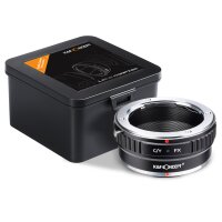 K&F Concept EOS auf NEX Objektiv-Mount Adapterring - Kompatibel mit Canon EOS Mount Objektiv auf Sony Alpha Nex E-Mount