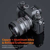 K&amp;F Concept EOS auf NEX Objektiv-Mount Adapterring - Kompatibel mit Canon EOS Mount Objektiv auf Sony Alpha Nex E-Mount
