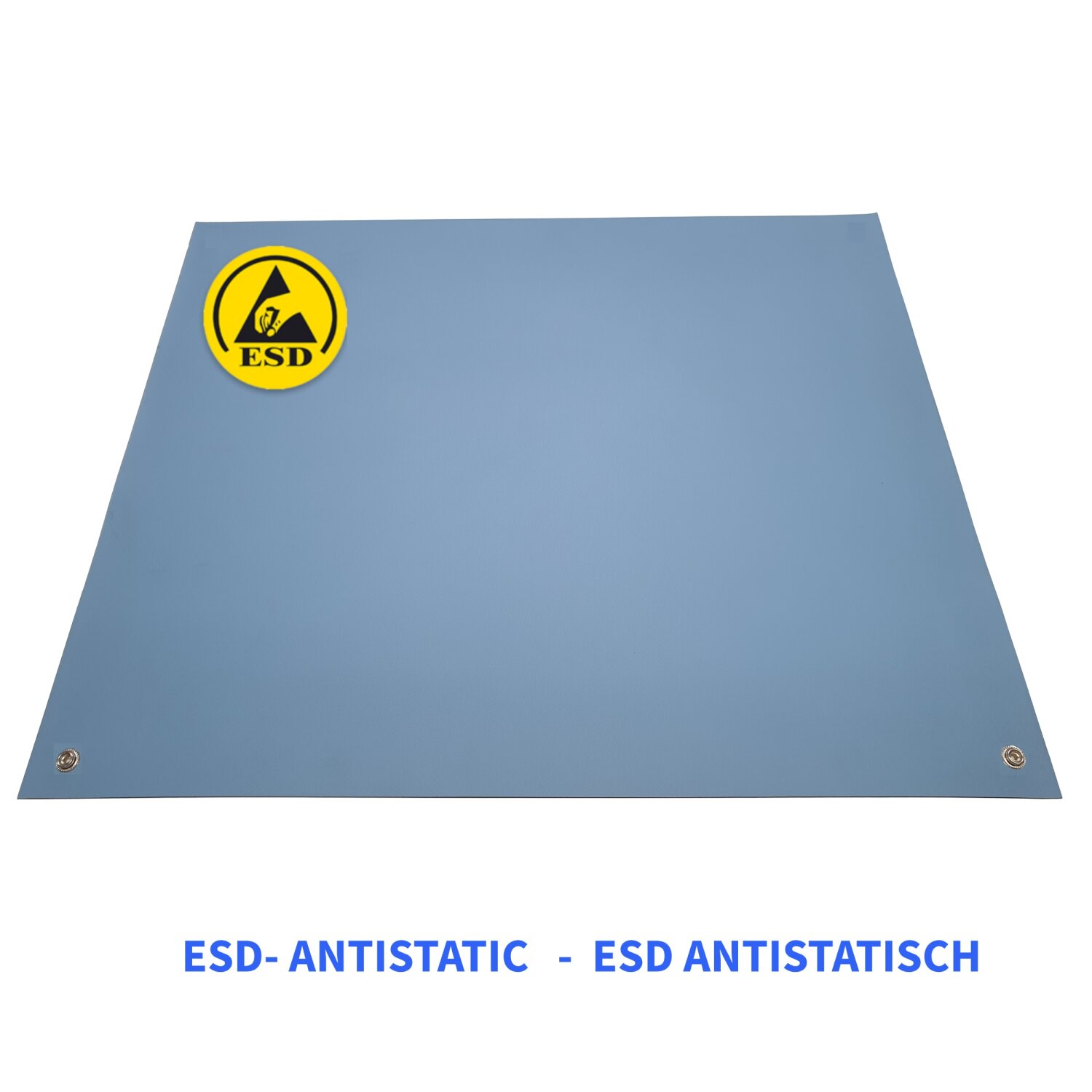 Minadax 40 x 30cm Antistatik ESD Computer Matte Tischmatte  „Premiumqualität“ inkl. Manschette + 2,4m Verlängerung - ESD-Schutz