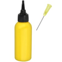 Minadax 60ml Antistatik ESD Fl&uuml;ssigkeiten Flasche mit Kappe und Nadel - Gelb