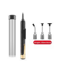 Minadax Antistatik ESD Vakuumstift Pen für SMD Bauteile - 3+3 Aufsätze