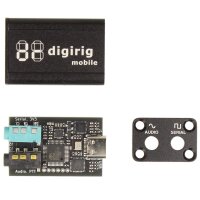 Minadax DIGIRIG Mobile KIT | Revolutionäres Digital-Interface für Amateurfunk, kompatibel Baofeng Kennwood Wouxun und andere HTs + Kabel SET + USB Kabel - Logic Levels(default)