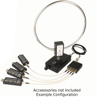Impulsfoto Aktive Antennen HF Verteiler 1-IN 4-OUT + 2x SMA Kabel | 100kHz bis 300GHz | 50Ohm | Anschluss von bis zu 4 Empfänger mit einer Antenne | z.B. für SDR Empfänger für SWLs