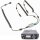 Minadax DIGIRIG Mobile Digital Kabel SET + USB Kabel | Kompatibel mit Yaesu FT-8xx - mit Ferritkernen an beiden Enden