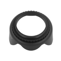 Universal Lens Hood 58mm for Canon EF-S 55-250mm 1: 4,0-5,6 IS Inclusive Pro Lens Cap 58mm (Snap-On Cover)