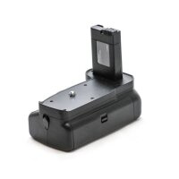 Minadax Profi Batteriegriff fuer Nikon D3300, D3200 und D3100 - Akkugriff mit Hochformatausloeser fuer 2x EN-EL14 Nachbau-Akkus