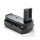 Minadax Profi Batteriegriff fuer Nikon D3300, D3200 und D3100 - Akkugriff mit Hochformatausloeser fuer 2x EN-EL14 Nachbau-Akkus