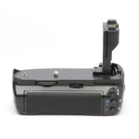 Minadax Batteriegriff kompatibel mit Canon EOS 7D Ersatz für BG-E7,  BG-E7 in Originalqualität + 2 LP-E6 Nachbau-Akkus