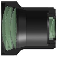 1.7x Hochleistungs Tele Objektiv Vorsatz kompatibel mit Canon Powershot G10, G11 58mm inkl. Adapter ( Sonnenblende Optional LTH-82 )