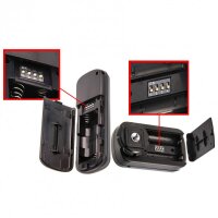 Pixel Pro RW-221/UC1 Kamera Funkfernauslöser kompatibel mit Olympus PEN E-P1 E-P2 E-30 E-620 E-550 E-520 E-510 E-450 E-420 E-410 E-400 E-100 E-30 SP-510UZ 550UZ 560UZ 570UZ 590UZ Ersatz für RM-UC1