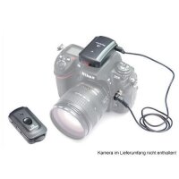 JJC Qualitäts Infrarot Fernauslöser & Kabelauslöser kompatibel mit Nikon D80, D70s - Ersatz für MC-DC1